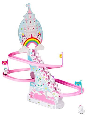 Tobar - 35360 - Circuit de petites licornes qui montent, Unicorn Race, Colorate