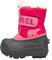 Sorel Snow Commander Waterproof, Stivali Invernali Unisex-Bimbi 0-24, Rosso, 21 EU