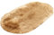 HotYou Faux Lammfell Schaffell Teppich Ellipse Kunstfell Dekofell Lammfellimitat Teppich Longhair Fell Nachahmung Wolle Bettvorleger Sofa Matte,Khaki,70 * 150CM