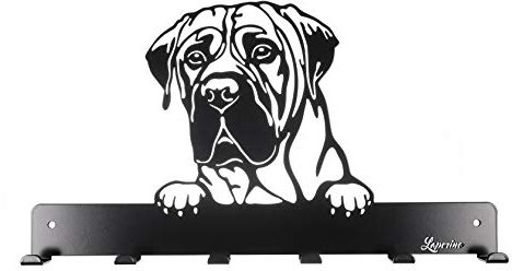 Laperino Porte-Manteau pour Chien Motif Chien Allemand 450 mm