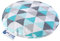Medi Partners Kirschkernkissen Wärmekissen Körnerkissen für Babys 180g rund 15cm Öko Natur 100% Baumwolle Wärme + Kältetherapie Massagetherapie (minze Dreiecke)
