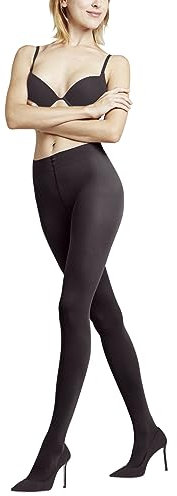 FALKE Damen Pure Matt 50 DEN Strumpfhose halb blickdicht matt reißfest druckfreier Komfortbund Feinstrumpfhose verstärkte Fußspitze feiner Naht feines weiches Material 1 Stück, Lila (Violetonyx 8136), S-M