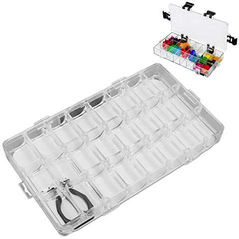 Boite Aquarelle Vide, Plateau de Palettes en Plastique 24 Puits avec Couvercle, Récipient de Peinture Hermétique Vide pour Aquarelles, Acrylique, Gouache Et Peinture à l'huile