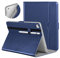 DTTO Funda para iPad de 9.7 pulgadas, 5ª/6ª generación 2018/2017 con soporte para Apple Pencil de 9.7 pulgadas, también compatible con iPad Pro 9.7/Air 2/Air, color azul marino