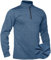TACVASEN Herren Langarmshirt Longsleeve Shirts Warme Fleecepullover Funktionsshirt Winter Ski Tops Männer (2XL, Indigo)