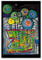 Friedensreich Hundertwasser berühmte Gemälde Leinwanddruck (775 Park) Reproduktion Leinwandbild für Heimdekoration, 40 x 64 cm, rahmenlos