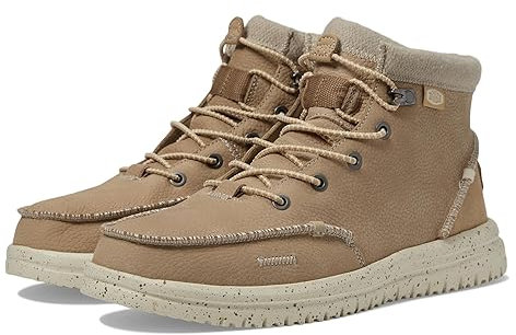 Hey Dude Bradley Boot Leather, Stivali Uomo, Frumento, 41 EU