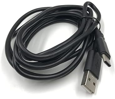 VKMKV 1 Uds for Nintend Switch 1M/2M Cable de Carga USB for Consola de Juegos NS Cargador de Datos Cable de alimentación for Nintend Switch Accesorio (Color : Black 1.8m)