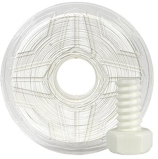 LeoPlas PP Filament 1.75mm 1kg für 3D-Druckmaterial Druckerzubehör (Weiß)