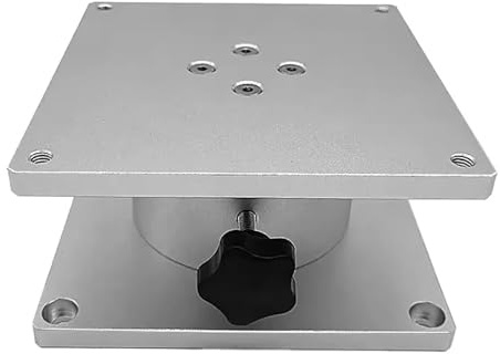 Toplionace Manuelle Säulen Drehtisch Markierungsmaschine Graviermaschine Aluminiumlegierung Material 360° Zwei Wege Dreht Arbeitsplattform