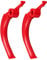 Ersatzgriff für Bosch ROTAK 320, 340, 32, 34, 36, 37, 1000, 1400 für Bosch ALR 900, ARM 3200 Akku-Rasenmäher, Rot, 2 Stück