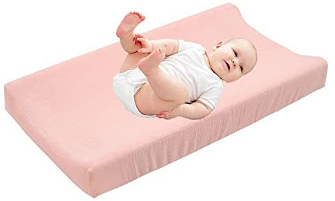 Ekakashop Cradle - Materassino fasciatoio, per bambini, 81 cm x 41 cm, in polvere d'arancia