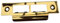 Double Strike Plates Stainless Steel Polished Chrome Satin Chrome or Brass (Brass)