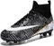 VTASQ Boys' Football Boots Kids Astro Turf Trainers Spikes Non-Slip Junior Football Shoes Outdoor Athletic Sneakers Football Shoes Unisex Black 3.5UK