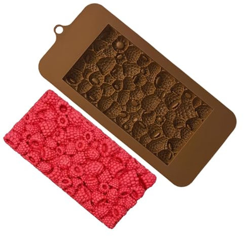 Moule en silicone à la framboise, moule à gâteau en silicone à la framboise, outils de décoration de gâteau à la framboise en silicone, moule de cuisson de cuisine pour fondant, pudding, chocolat, gel