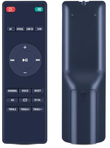 TCNOUMT Fernbedienung passend für HI-FI Bomaker Odine 3 Odine III II 2.0 Soundbar Fernseher Audiosystem