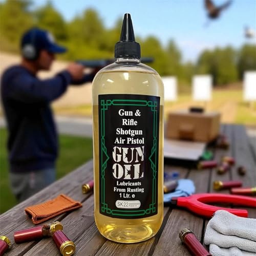 Gun & Rifle Oil Pistol Lubricant. 1 litre bottle