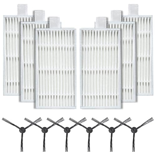 Accessori Filtro HEPA + spazzola laterale per MEDION E32 (MD 18510)/E32 SW (MD 18503)/MD16192/MD18500/MD18501/MD18600 ILIFE V3/V3S Pro/V5/V5S Pro robot aspirapolvere Ricambio