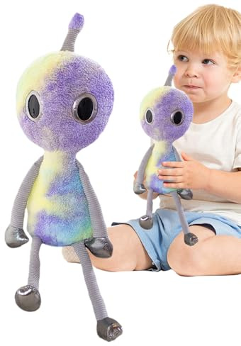 en Alien – Plüschfigur Alien, Kuscheltier Alien, für, Mädchen und Erwachsene, Sammlerstück | Extra Geschenk