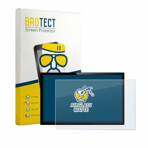 BROTECT 15.3 Entspiegelungs Schutzglas für Kassensysteme mit 15,3 Zoll (329 x 205.6 mm, 16:10) Schutzfolie Matt [Extrem Kratzfest ]