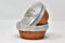 Bakery Direct 130 Round Aluminium foil Pukka Pie foils/Dishes in 5 Colours! (Copper)