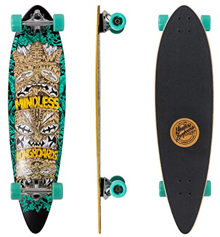 Mindless Longboards Mindless Tribal Rogue IV Skateboard Unisex Erwachsene, Unisex-Erwachsene, ML1140, Grün (Green), Einheitsgröße