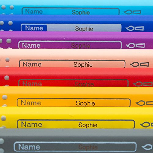 Faber Castell 8er / 12er Set Jumbo Buntstifte mit Grip - graviert