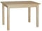 k koma Massiver Kiefernholztisch, Esstisch Kiefer lackiert – langlebige Schutzschicht 80 x 60 cm