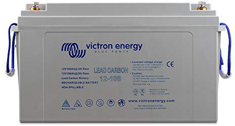 Victron Energy 106Ah 12-Volt Lead Carbon Batterie (M8)