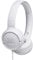 JBL Tune 500 - Auriculares con Cable, Color Blanco