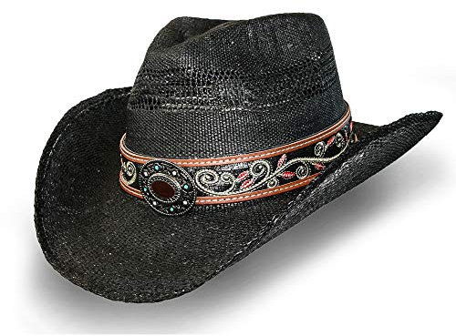 Stars und Stripes Westernhut Strohhut Brenda (55/56)