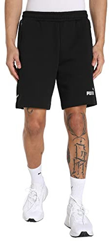 PUMA Herren Teamfinale Casuals Strick Shorts, Schwarz, XL, 657387