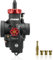 NIBBI Carburatore PE28mm di Ricambio ad Alte Prestazioni Con Getti di Carboidrato per Moto da Cross e Quad Fuoristrada per 200CC-250CC