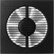 Steinberg14 Anthracite 125mm Bathroom Fan - Bathroom Extractor Fan - Wall Ventilation Fan - 5 inch Exhaust Fan for Ventilation in Bathroom, Kitchen and Toilet - Ventilator Against Moisture