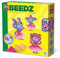 SES Creative 06077 - Bügelperlen - Tier-Ballerinas, Bügelperlenset bestehend aus 1200 Bügelperlen, Dekomaterial, Leuchtende Farben