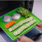 MOUMOUTEN Tappetini Disidratatori in Silicone con Bordo, 4 Pezzi Tappetini Disidratatori Frutta Riutilizzabili Antiaderenti Compatibili Excalibur 3926TB Per Frutta Carne Verdure(verde)