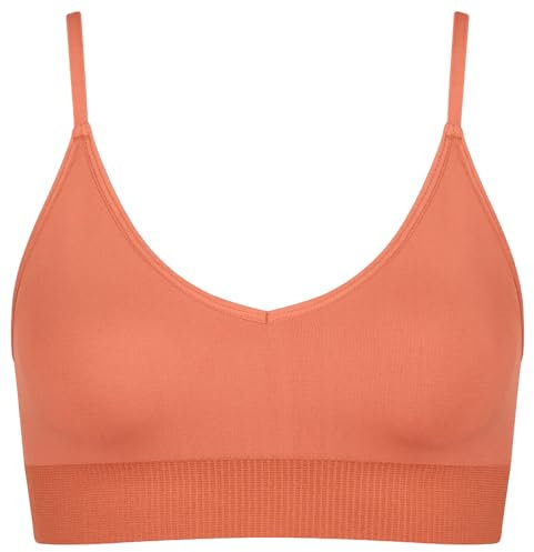 sloggi Damen Ever Infused Multi VIT Bralette, Apricot Brandy, XS