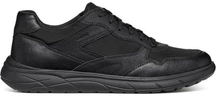 Geox U Portello B, Scarpe da Ginnastica Uomo, Nero, 41 EU