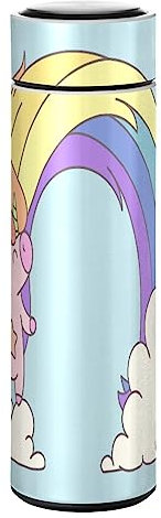 KAAVIYO Nube Arcoiris Unicornio Termo Botella de Agua Aislamiento Acero Inoxidable Termica Botellas Taza para Cafe Viaje Deporte