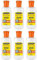 CLÉOPÂTRE Lot de 6 Vernis Colle Brillant en 100g