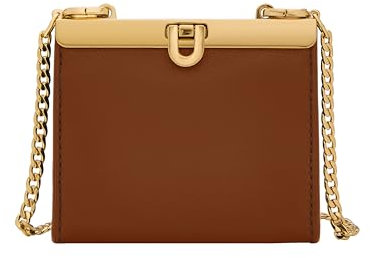 Fossil Penrose Handtasche aus Leder, Baumwolle oder Polyester für Damen, Braun