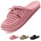 VEXITO Chausson Claquette Femme Été Sabots Sandales Pantoufle Plastique Chaussure Antiderapante Legere Réglable Souple Jardin Douche Bride Piscine Mer Bain Plage Rose Pointure 38 39 /240mm