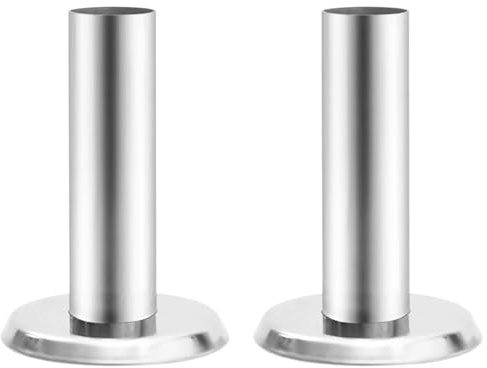 Iiaky Staffe per Corrimano Scala da Piscina 2pz Acciaio Inox 304,Scaletta per Piscina Barche Gradini da Bagno per Piscina/Ponte/Barca, per Yacht con gradini Antiscivolo con corrimano
