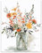 77iiAii Diamond Painting Blumen Diamond Painting Erwachsene Diamant Painting Bilder 5D Diamond Painting Groß xxl 40 X 50 cm für Geschenk Wohnzimmer und Schlafzimmer Wanddeko
