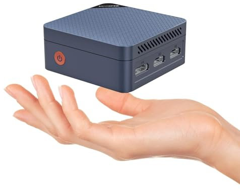 MOREFINE N150 Mini PC, 13TH Twin Lake N150 (Upgraded N100), 12GB 4800MHz LPDDR5 512GB NVMe M.2 SSD, Mini Computer Support 4K Triple Disply, Micro PC with USB3.2/RJ45/WiFi/BT/Home/Office