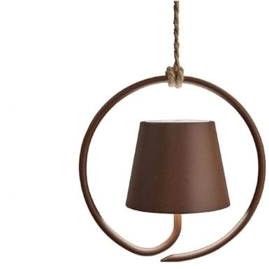 Poldina Corten LED Pendelleuchte wiederaufladbar und dimmbar