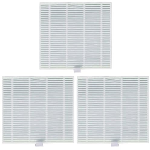 ZACO 3x Feinpartikelfilter passend für V80 & V85, Staubsauger Filter Set, Staubsaugerfilter, original Zubehör Set Saugroboter, Feinpartikelfilter, Austauschfilter, Ersatzfilter