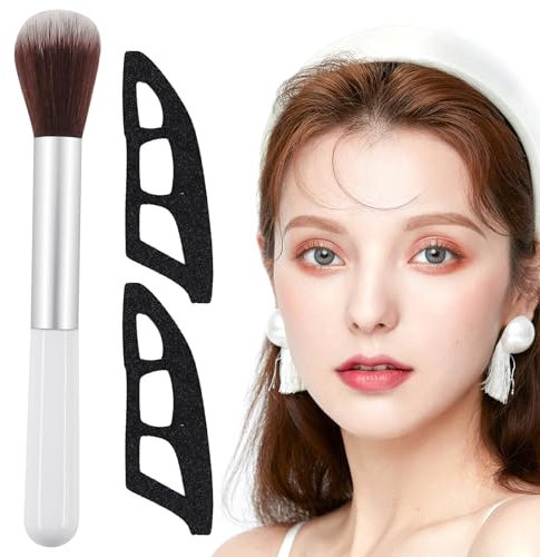 2 Stück Lidschatten Schablone Augen, Eyeshadow Stencils for Eyes, Augen Makeup Schablone für Anfänger, Quick Make-Up Stencils für Lupenreine Smokey Eyes und Cateyes