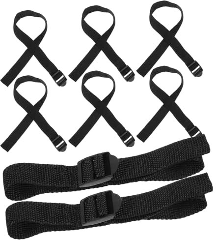 BESPORTBLE 8stücke Rasenbelüfterschuh-Riemen Verstellbare Riemen Für Belüfterschuhe Für Gartenrasen Robuste Materialien Langlebig Und Praktisch Für Gartenpflege