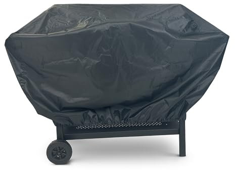 BBQ Cover Waterproof Heavy Duty: Outdoor Barbecue Cover with 210D Oxford Fabric Protection, Fits SUNLIFER Barrel Grill Rip-Proof, UV & Water-Resistant (128x73x51CM)